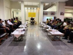PLT Rektor Unila dan Rektor Terpilih Melakukan Audensi dengan Gubernur Lampung