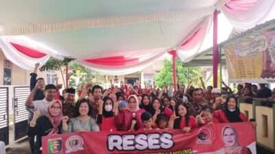 Anggota DPRD Provinsi Lampung, Aprilliati Menggelar Agenda Reses Bersama Masyarakat Kelurahan Labuhan Dalam