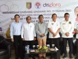 Ketua DPRD Lampung Mingrum Gumay Hadiri Diskusi Publik UU Tentang Keolahragaan