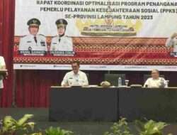 Dinsos Lampung Laksanakan Rakor Optimalisasi Program Penanganan Pemerlu Pelayanan Kesejahteraan Sosial (PPKS)