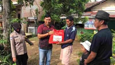 Polresta Bandar Lampung Bagikan paket Sembako