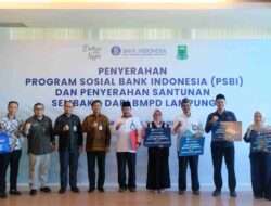 BI Lampung dan BMPD Laksanakan Program Sosial Bank Indonesia (PSBI), Berikan Santunan Sembako