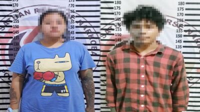 Gerebek Rumah, Satresnarkoba Polres Tulang Bawang Tangkap Dua Pelaku Bukan Pasutri