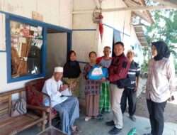 Berbagi di Bulan Ramadhan, satuan Narkoba Polresta Bandar lampung Bagikan Paket Sembako