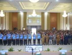 Kapolda Lampung Pimpin Penandatanganan Pakta Integritas Penerimaan Anggota Polri T.A 2023