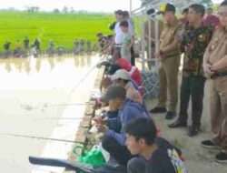 Ketua DPRD Pringsewu Suherman Buka Lomba Mancing, Rangkaian HUT ke-14 Pemkab Pringsewu