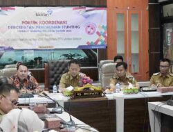 Pj . Bupati Pringsewu Pimpin Forum Rakor Percepatan Penurunan Stunting
