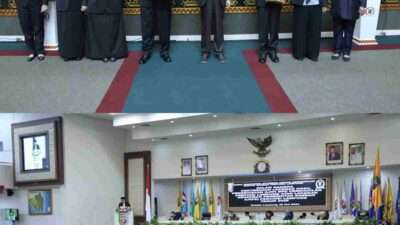 DPRD Lampung Gelar Paripurna Penyampaian Laporan Hasil Pemeriksaan BPK Terkait LKPD Pemprov Lampung Tahun 2022