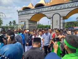 Aksi May Day Elemen Buruh Di Wilayah Lampung Berjalan Kondusif