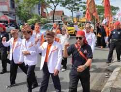 Arak-arakan Dan Teaterikal Tupping Lampung Iringi Pendaftaran BCAD PKS Lampung