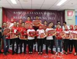 Tingkatkan Layanan, TDM Kembali Gelar Kontes Layanan Honda Regional Lampung 2023