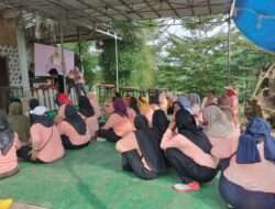 Mak Ganjar Adakan Kelas Memasak Hingga Senam Bersama di Lampung Timur