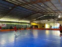Asah Kemampuan Anak Muda di Palembang, Orang Muda Ganjar dan Tomy JB Gelar Coaching Clinic Futsal