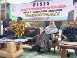 Anggota DPRD Kabupaten Pringsewu Sagang Nainggolan Gelar Reses di sukoharjo