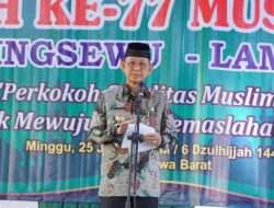 Pj. Bupati Pringsewu Berharap Peringatan Harlah Ke-77 Muslimat NU Semakin Kokohkan Sinergitas