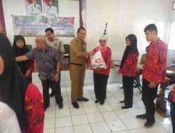 IKAPTK Lampung Peduli Disabilitas, Serahkan 50 Paket Sembako dan Santunan