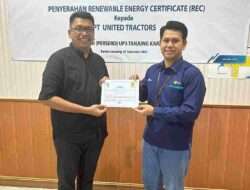 PLN Layani Kebutuhan Renewable Energy Certificate PT United Tractors Tbk