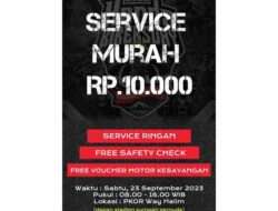 Honda Bikers Day di PKOR Way Halim, TDM Berikan Service Murah