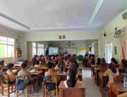TDM Edukasi Safety Riding di SMK N 8 Bandar Lampung