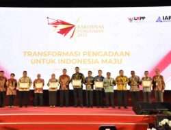 Pemerintah Provinsi Lampung Raih Anugerah Pengadaan 2023 untuk Penggunaan Produk Dalam Negeri Terbesar