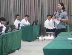 Kakanwil Sorta Delima L Tobing Beri Semangat dan Motivasi kepada Peserta Tes Seleksi Kompetensi Dasar di Kemenkumham Lampung