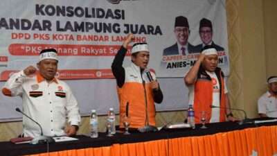 PKS Bandar Lampung Gelar Konsolidasi Caleg, Perkuat Komitmen Untuk Kesejahteraan Rakyat