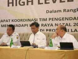TPID Lampung Rapat Pengendalian Inflasi Jelang Natal dan Tahun Baru 2023
