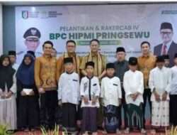 Anggota DPRD Pringsewu Hadiri Pelantikan BPD HIPMI Masa Bakti 2023-2026