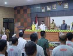 Ketua DPRD Pringsewu Suherman Sambut Kunker DPD RI KH Abdul Hakim di Bumi Jejama Secancanan