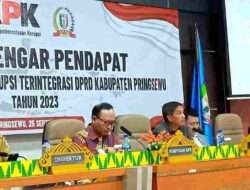 DPRD Pringsewu Rapat Dengar Pendapat Program Pemberantasan Korupsi Terintegrasi