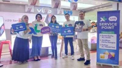 Perluas Layanan Penggantian & Reaktivasi Kartu, XL Axiata Hadirkan 100 XL AXIS Service Point