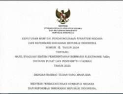 Pemkab Pesawaran Raih Predikat Baik Penerapan SPBE 2023