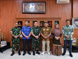 Ketua DPRD Menerima Kunjungan Komandan Kodim 0410 Kota Bandar Lampung