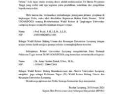 Wakil Rektor II Unila Prof Rudy Diberhentikan dengan Hormat