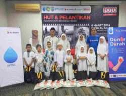 Karyawan XL Axiata – Komunitas Jurnalis Gelar Donor Darah dan Santunan Yatim Duafa