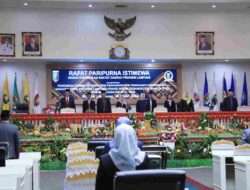 DPRD Lampung Gelar Paripurna PAW Fraksi PKB Sisa Jabatan 2019-2024, Dihadiri Sekda Prov