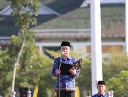 Pemkab Pringsewu Upacara HUT Lampung ke-60