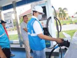 Gaspol!! PLN Kebut Pembangunan 13 Titik SPKLU Di Sepanjang Ruas Tol Lampung, Pemudik Pakai Kendaraan Listrik Makin Tenang