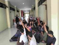 Konvoi Pada Malam Takbir, Polisi di Bandar Lampung Amankan 52 Remaja