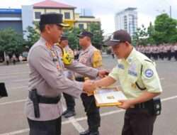 Gagalkan Aksi Curanmor, Satpam Perumahan di Bandar Lampung Terima Penghargaan Dari Kapolresta Bandar Lampung