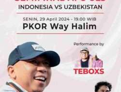 RMD Ajak Warga Nobar Semifinal AFC U23 Indonesia vs Uzbekistan di PKOR Wayhalim