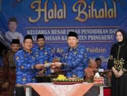Pj. Bupati Pringsewu Hadiri Halal Bihalal Keluarga Besar Dinas Pendidikan dan Kebudayaan