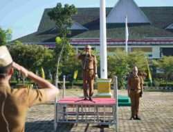 Usai Cuti Lebaran, Penjabat Bupati Pringsewu Pimpin Apel