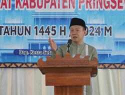 Safari Ramadhan di Pardasuka, Pj. Bupati Pringsewu Sampaikan Program Pembangunan