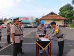 Kapolresta Bandar Lampung Pimpin Sertijab 6 Kapolsek dan 2 Kasat
