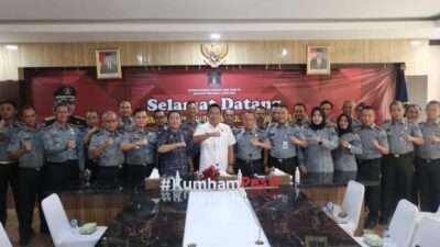 Rutan Kelas I Bandar Lampung Ikuti Penguatan Dirpamintel Ditjenpas di Kanwil Kemenkumham Lampung