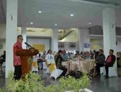 Gubernur Arinal Gelar Silturahmi dan Ramah Tamah dengan Pangdam II/Sriwijaya Mayor Jendral TNI Naudi Nurdika di Mahan Agung