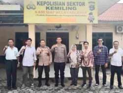 Jelang Pilkada 2024, Kapolsek Kemiling Terima Audiensi Dari PPK Langkapura