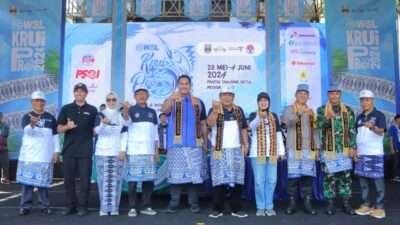WSL Krui Pro 2024 Dibuka, Wakapolda Tekankan Personel Beri Pelayanan Humanis