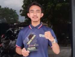Abdurrahman Aufa Raih Juara 3 Kejuaraan Tenis Meja BEM STIE Dwi Sakti di Baturaja